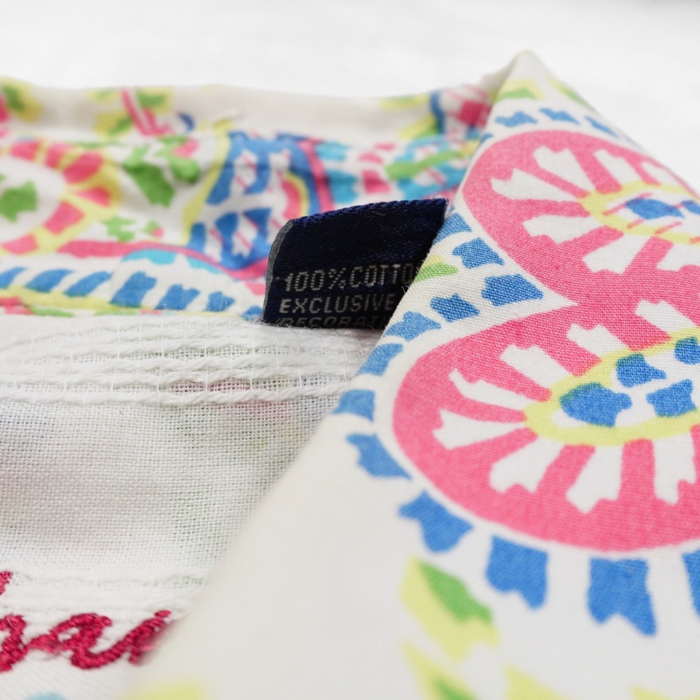 ROBERT GRAHAM Men's XL Multicolor Paisley Contrasting Cuffs Button Down Shirt - Picture 6 of 8